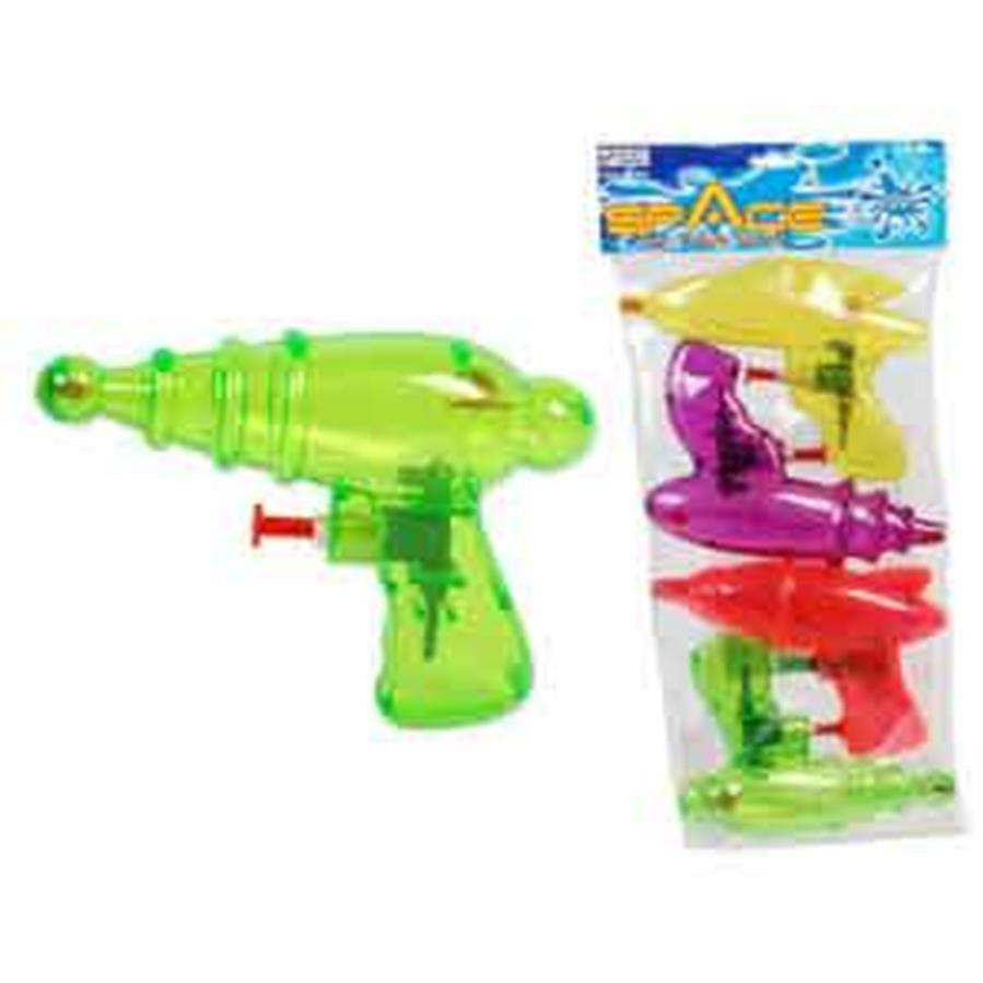 Space Water Gun 4ct - Toy World Inc