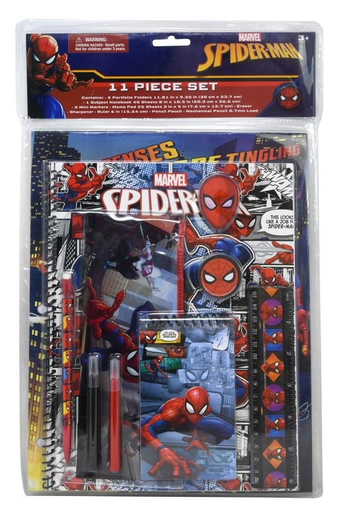 Spiderman 11Pc Value Set 10x.75x15.5 - Toy World Inc