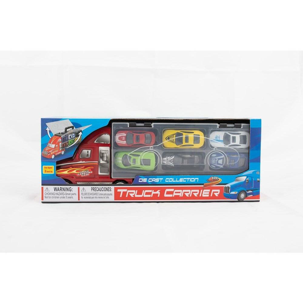 Truck Carrier Die Cast Car 14in - Toy World Inc