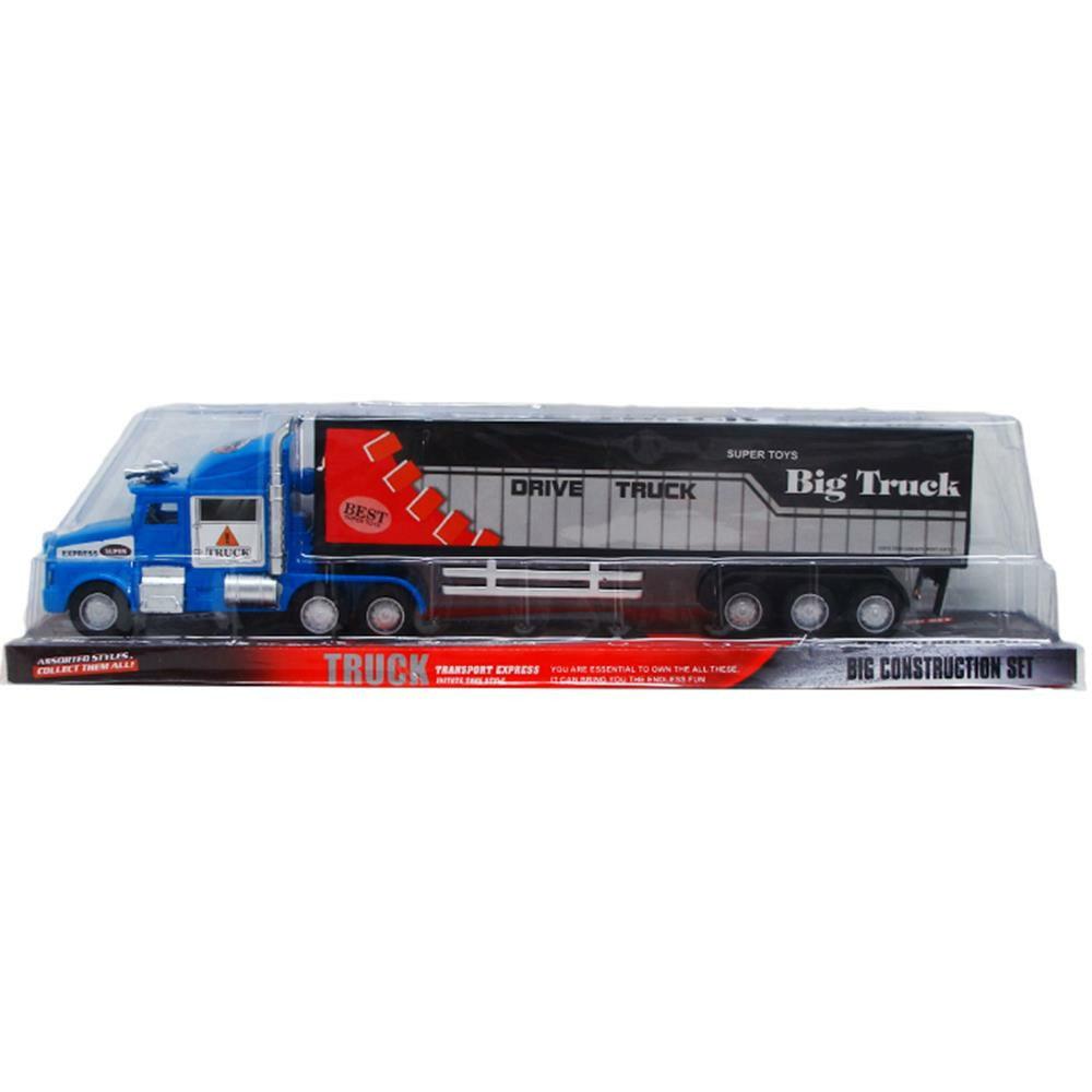 Truck On Platform Friction 19.5in - Toy World Inc