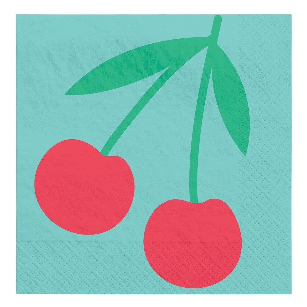 Tutti Frutti Beverage Napkin 16ct - Toy World Inc