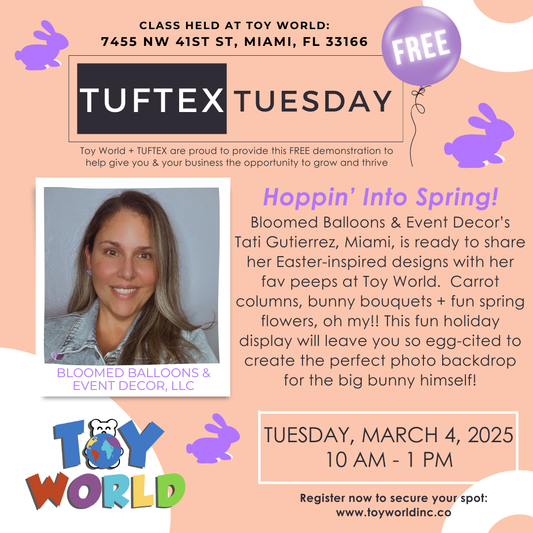 MARCH TUFTEX TUESDAY with Tati Gutierrez