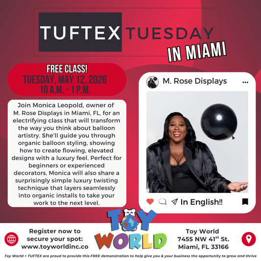 Miami, FL - Tuftex Tuesday with M. Rose Displays