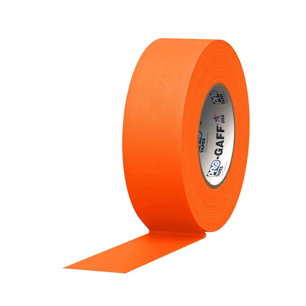 Pro Tapes Gaff 2x50yds FL Orange Cloth Tape