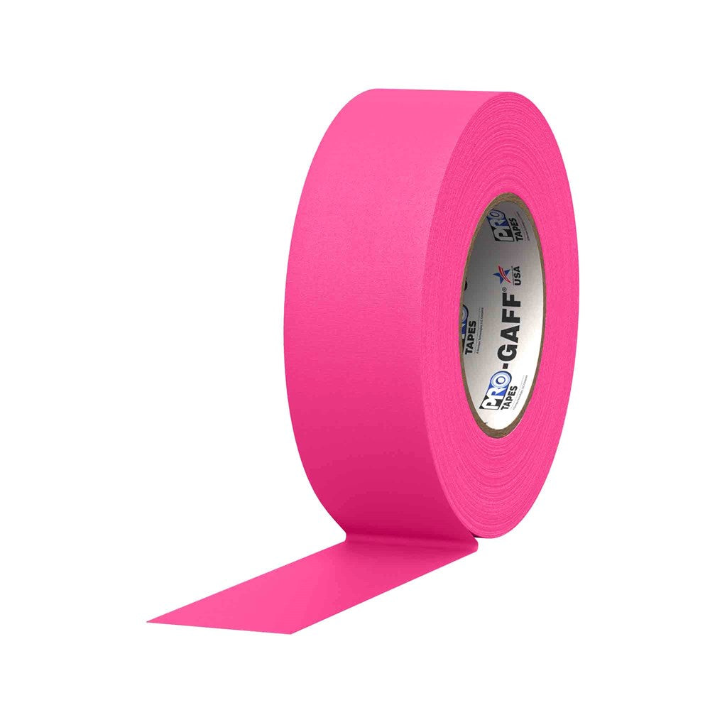 Pro Tapes Gaff 2x50yds FL Pink Cloth Tape