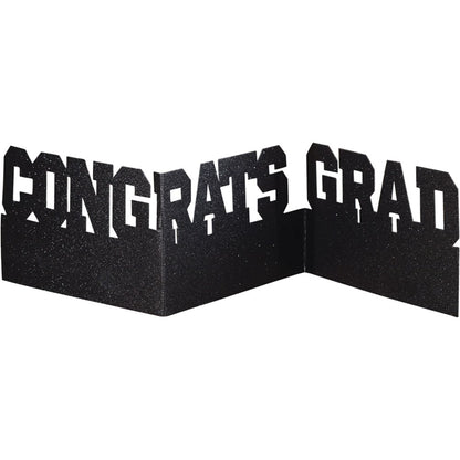 Graduación Decoración Congrats Glitter Accordian Centerpiece 1ct