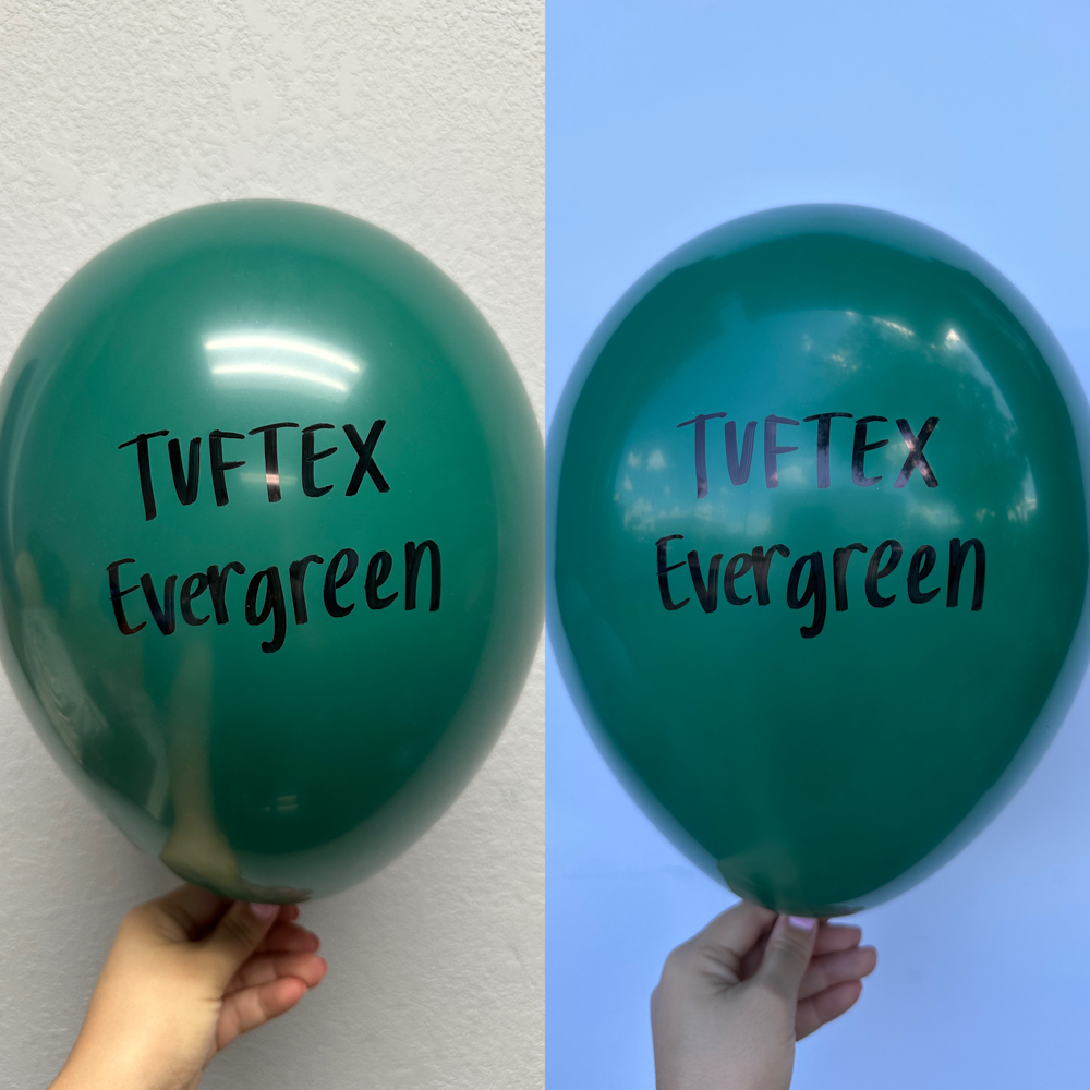 Tuftex Evergreen 11 inch Latex Balloons 100ct