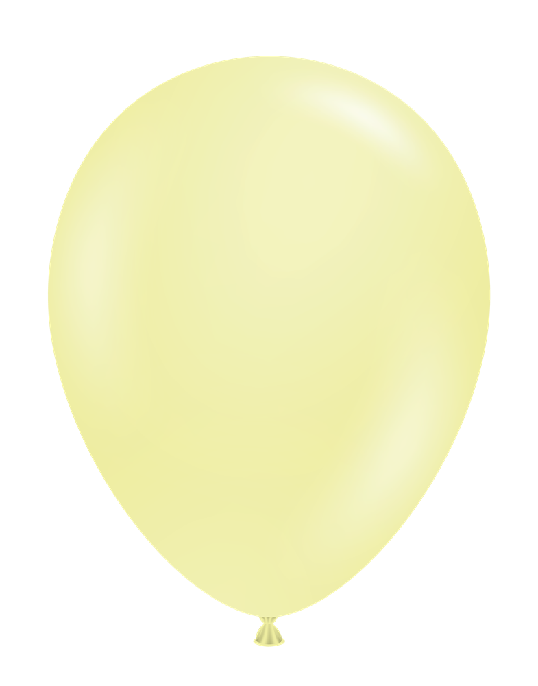 Tuftex Lemonade 11 inch Latex Balloons 100ct