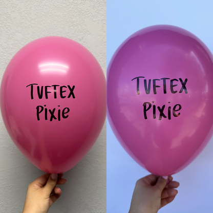 Globos de látex Tuftex Pixie de 11 pulgadas, 100 unidades