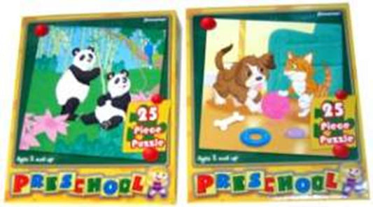 Pre School Puzzle 25ct