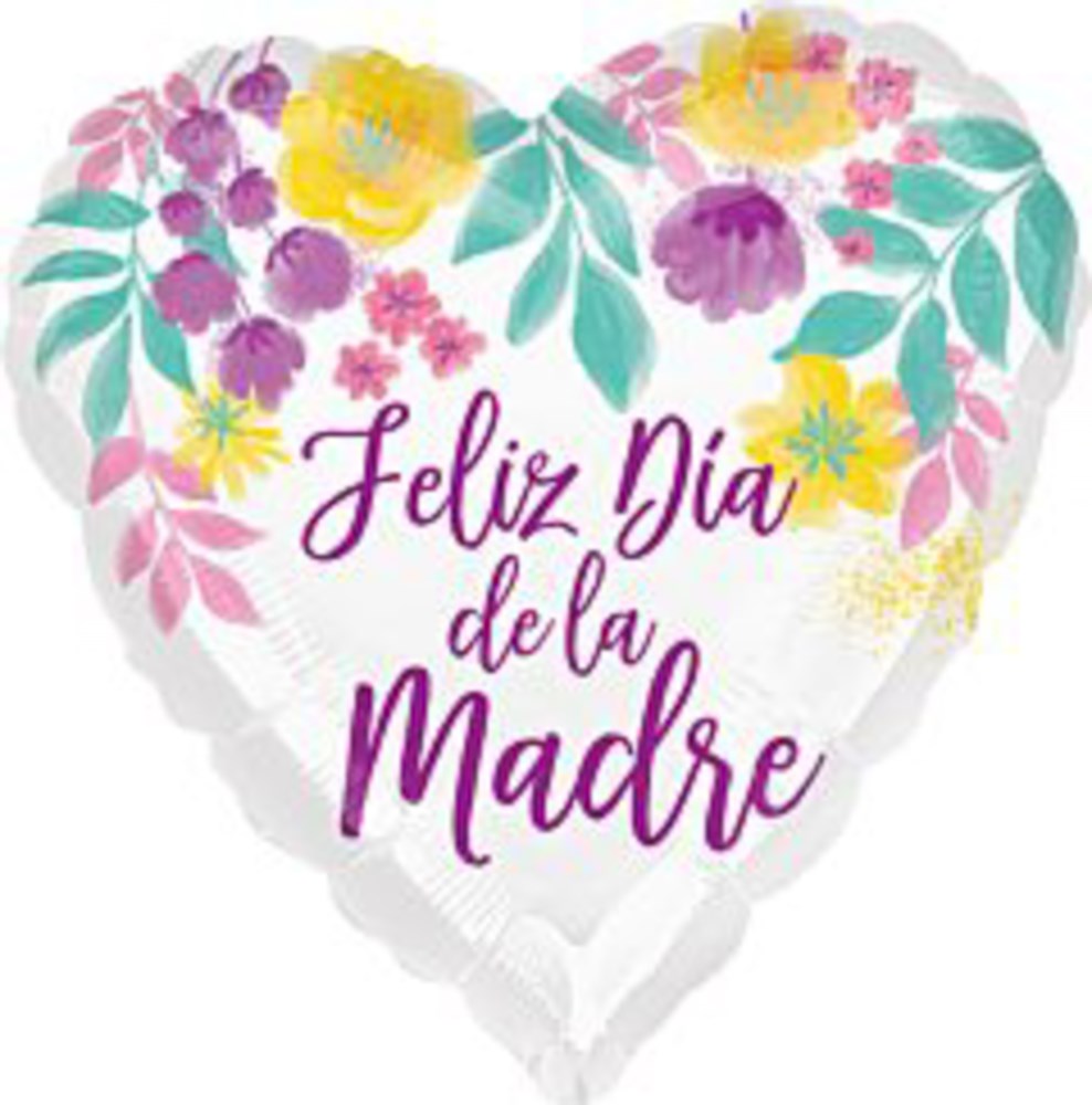 Anagram Mom's Day Spanish Jumbo 28in Foil Balloon