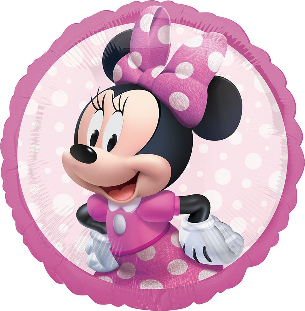 Anagrama Minnie Mouse Forever Globo de aluminio de 17 pulgadas