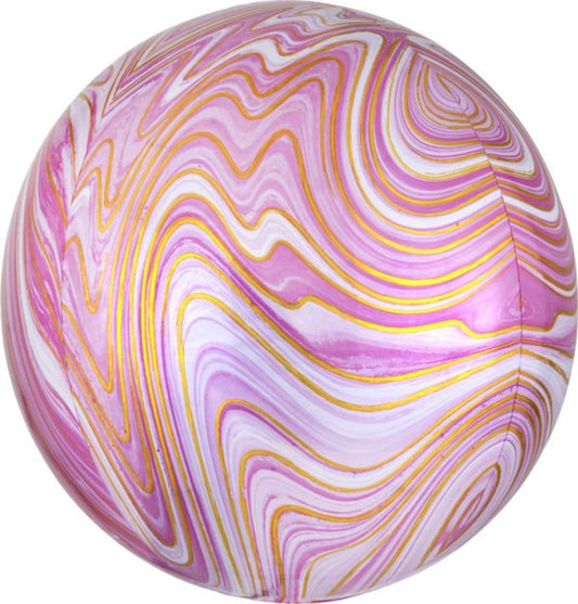 Anagram Marblez Orbz 16in Pink FLAT