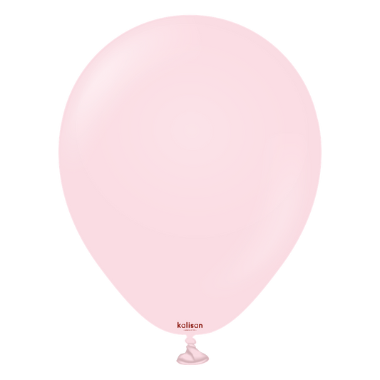 5 inch Kalisan Standard Light Pink Latex Balloons 100ct