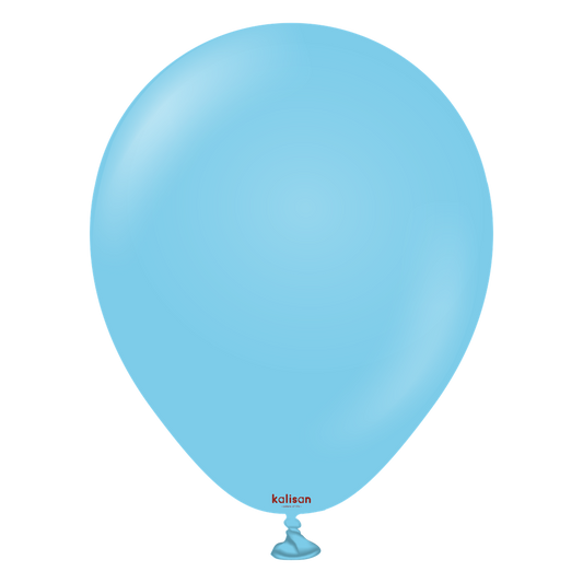 5 inch Kalisan Standard Baby Blue Latex Balloons 100ct