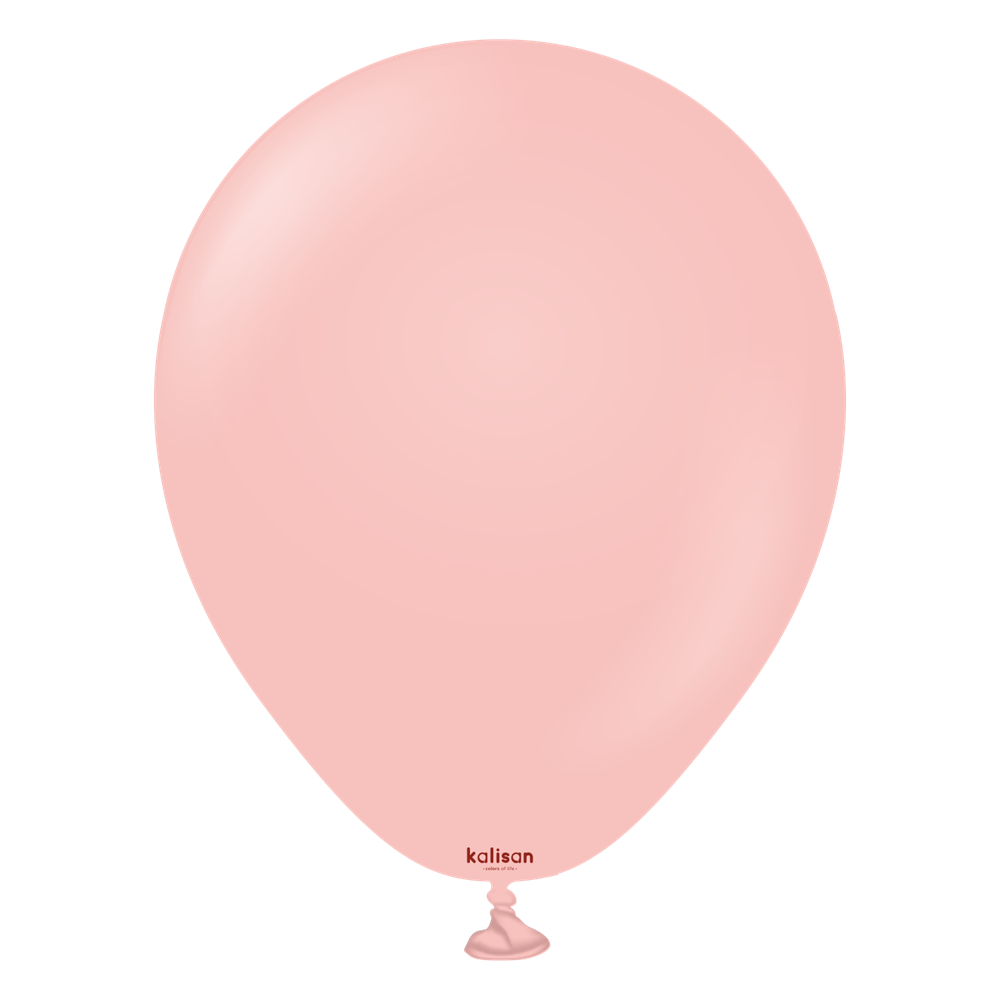 5 inch Kalisan Standard Baby Pink Latex Balloons 100ct