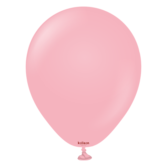 5 inch Kalisan Standard Flamingo Pink Latex Balloons 100ct