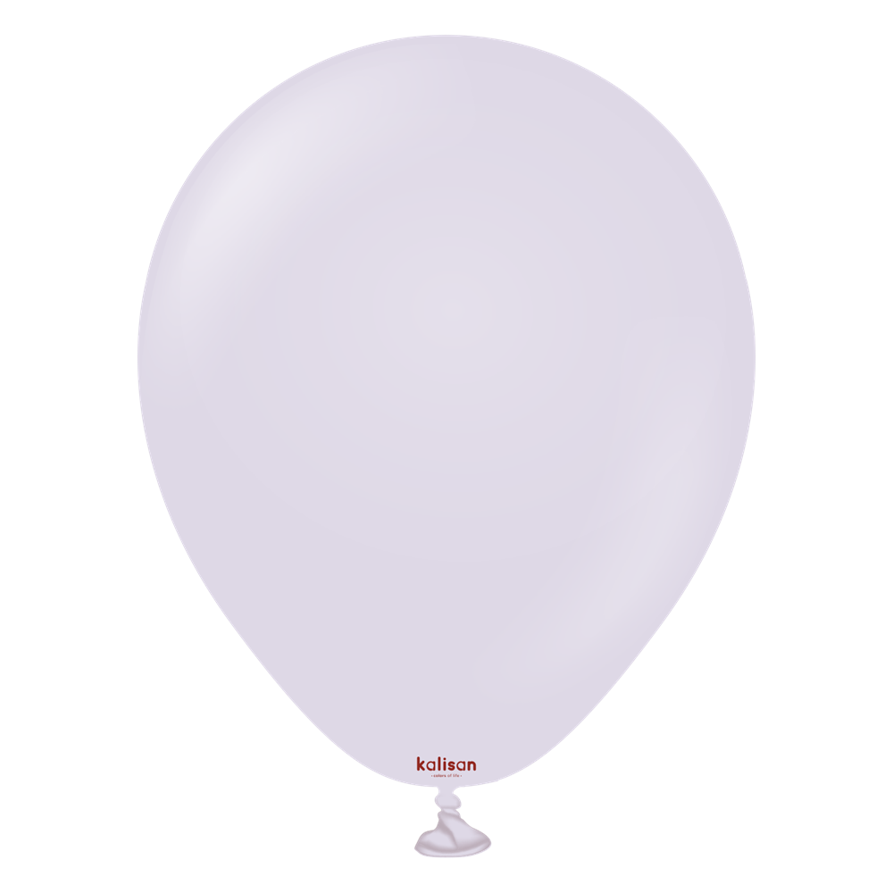 5 inch Kalisan Macaron Lilac Latex Balloons 100ct