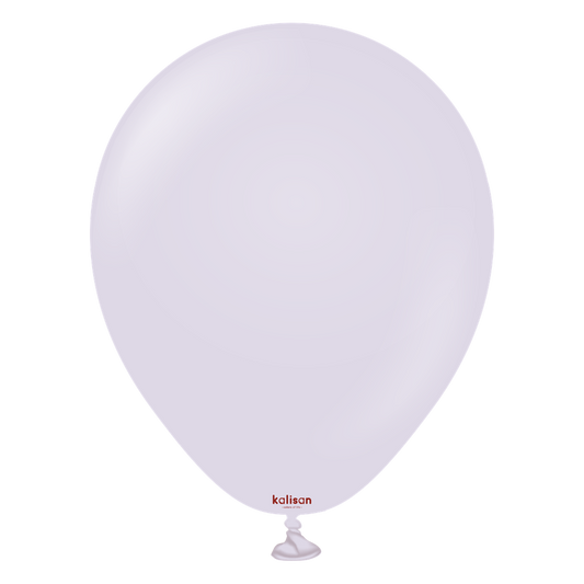 5 inch Kalisan Macaron Lilac Latex Balloons 100ct