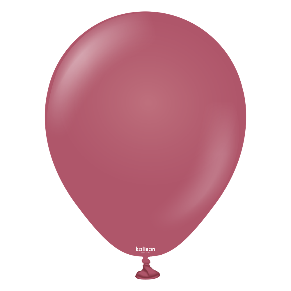 5 inch Kalisan Retro Wild Berry Latex Balloons 100ct