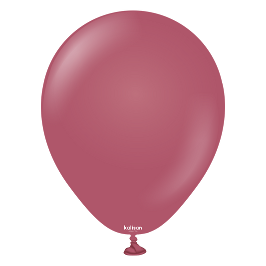 5 inch Kalisan Retro Wild Berry Latex Balloons 100ct