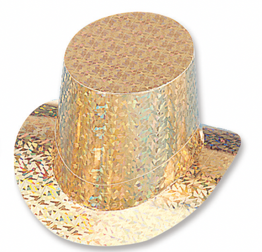 Gold Prismatic Top Hat 1ct