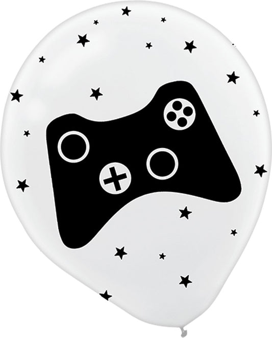 Game Controller Latex Balloons 12 inch 100ct