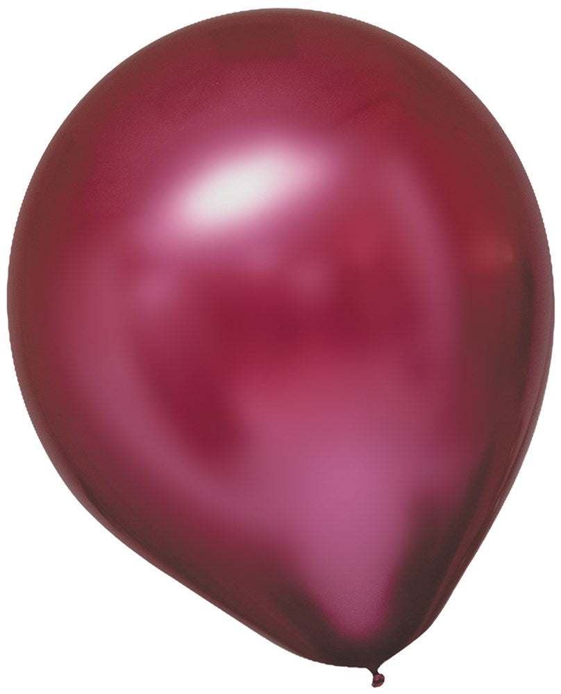 Satin Luxe Latex Balloons Pomergranate 11 inch 100ct