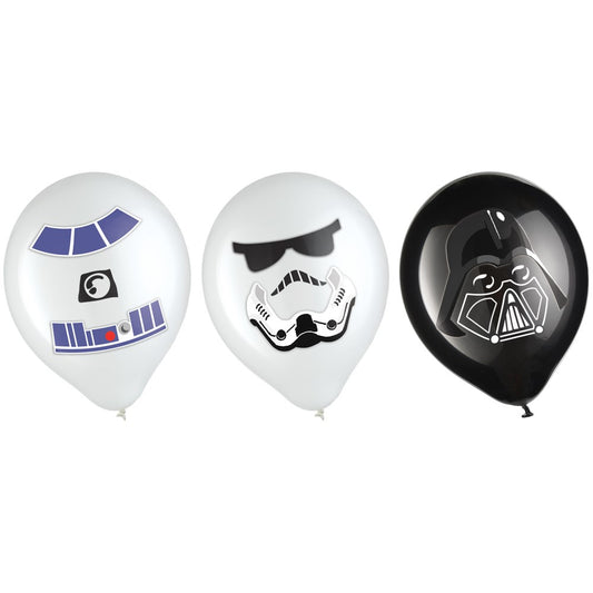 Star Wars Galaxy of Adventures Latex Balloon Decorating Kit 6ct