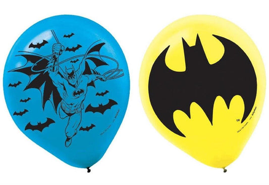 Globo de látex con estampado de Batman