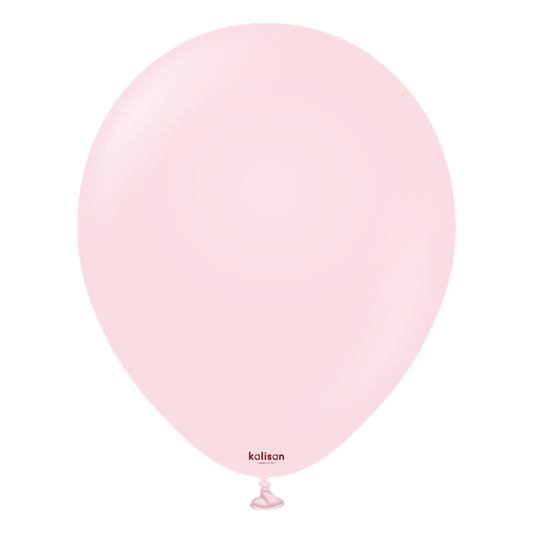 12 inch Kalisan Standard Light Pink Latex Balloons 100ct