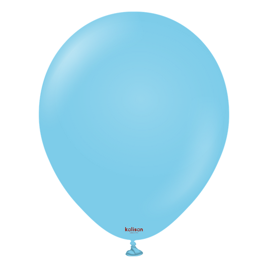 12 inch Kalisan Standard Baby Blue Latex Balloons 100ct