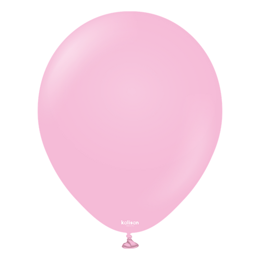 12 inch Kalisan Standard Candy Pink Latex Balloons 100ct