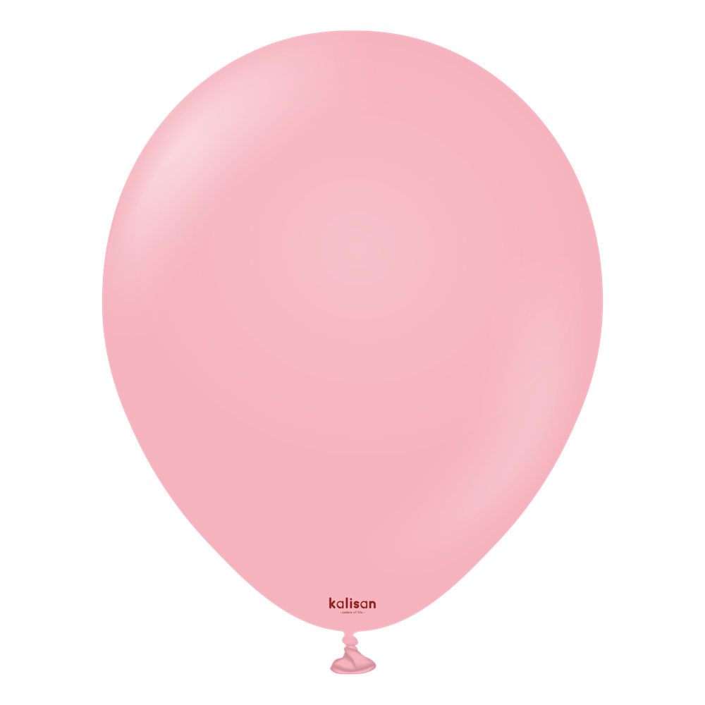 12 inch Kalisan Standard Flamingo Pink Latex Balloons 100ct