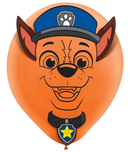 Kit de Globos de Látex Paw Patrol Adventures 6ct