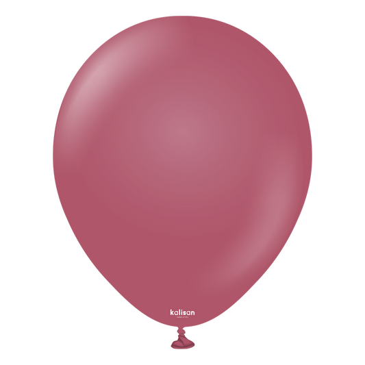 12 inch Kalisan Retro Wild Berry Latex Balloons 100ct