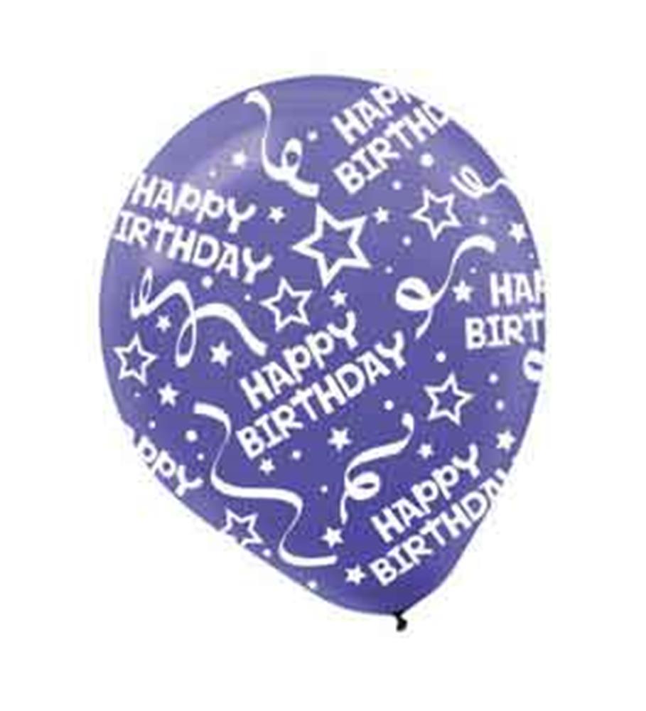 Balloon - Bday Cnf New Purple