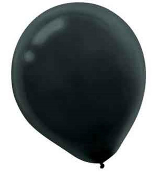 Black Latex Balloons 100ct