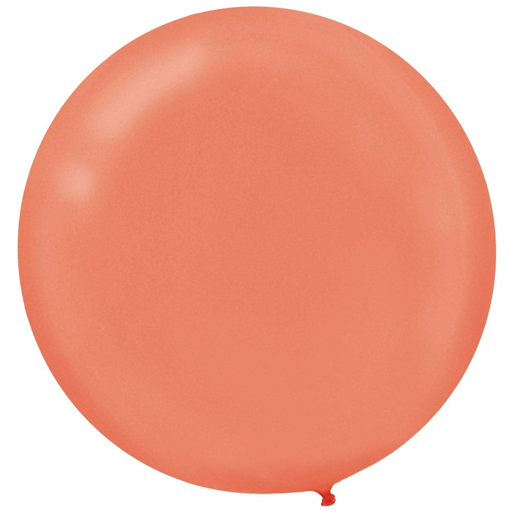 Latax Balloon Pearlized Rose Gold 24 inch 4ct