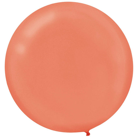 Globo Latax 24in Oro rosa perlado 4ct