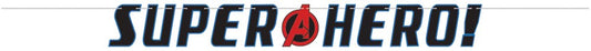 Marvel Avengers Powers Unite Jumbo Happy Birthday Letter Banner 2ct