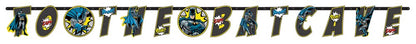 Batman Heroes Unite Jumbo Letter Banner Kit 2ct