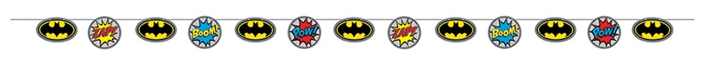 Batman Heroes Unite Jumbo Letter Banner Kit 2ct