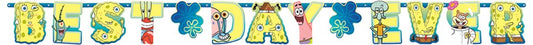 SpongeBob Squarepants Jumbo Letter Banner Kit 2ct