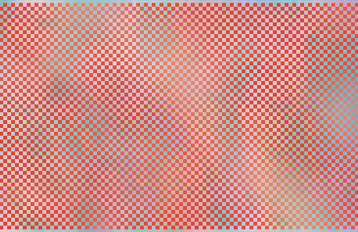 Valentines Day Retro Love Iridescent Tablecover