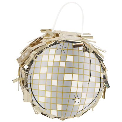 Toasting New Year's Assorted Disco Ball Pinata Favor Decorations 3ct