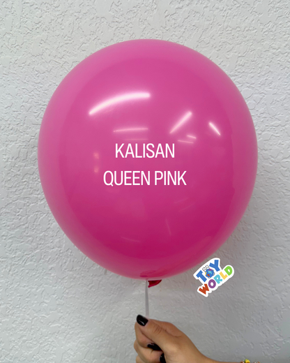 Globos de látex rosa tamaño queen de Kalisan Standard de 12 pulgadas, 100 unidades