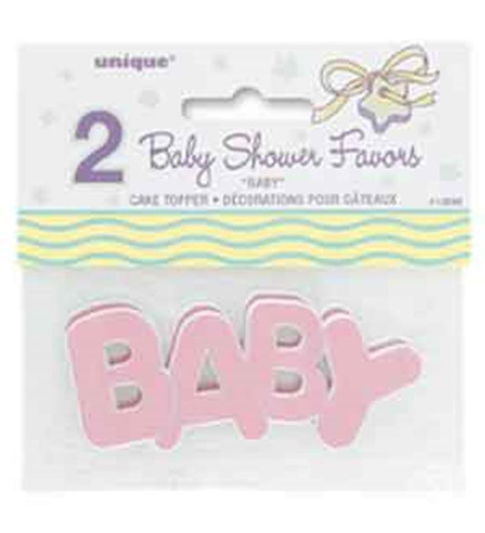 Baby Cake Topperpk 2in 2ct