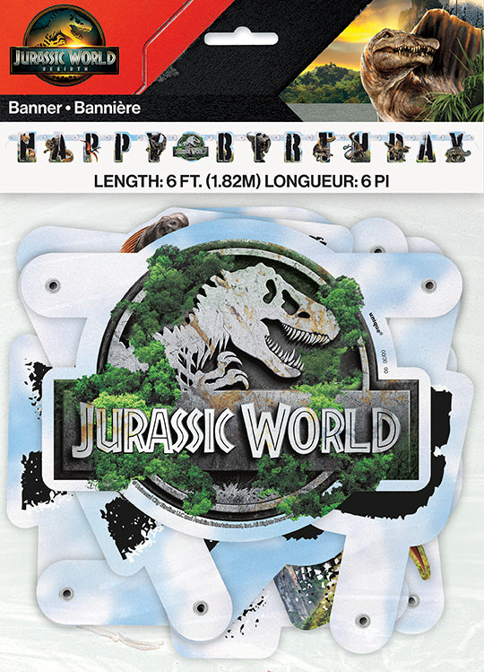 Jurassic World 4 Large Jointed Banner 1ct