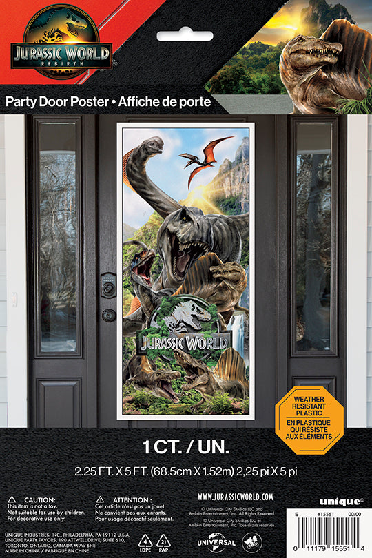 Jurassic World 3 Door Poster 27 inch x 60 inch